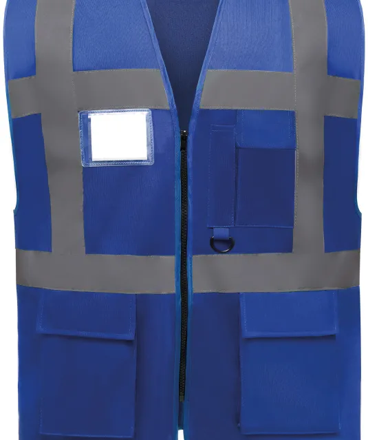 YHVW801 - Multifunctioneel veiligheidshesje Royal Blue