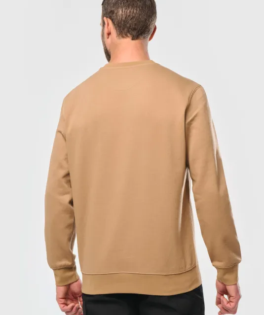 WK403 - Day To Day unisex sweater met zip contrasterende zak Black / Kelly Green