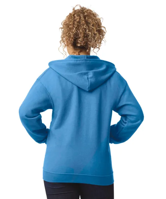 GI18600 - Heavy Blend™Adult Full Zip Hooded Sweatshirt Black