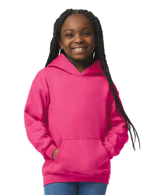 GI18500B - Heavy Blend™ Classic Fit Kinder sweater met capuchon White