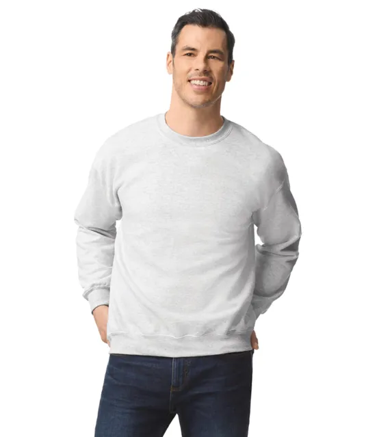 GI12000 - Dryblend® Adult Sweater met ronde hals White