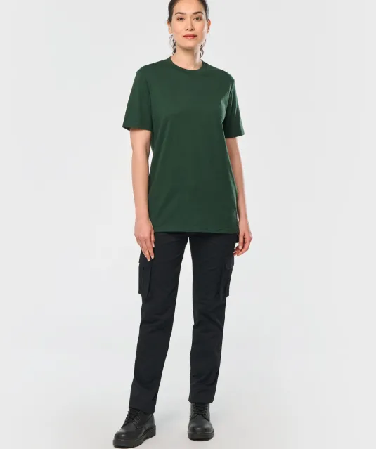 WK305 - Ecologisch uniseks T-shirt met korte mouwen White