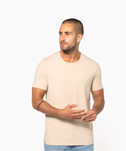 K3012 - T-shirt ronde hals korte mouwen White