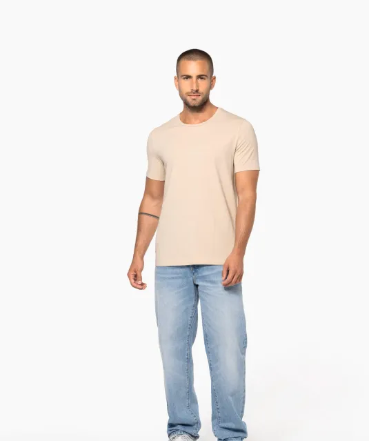 K3012 - T-shirt ronde hals korte mouwen White