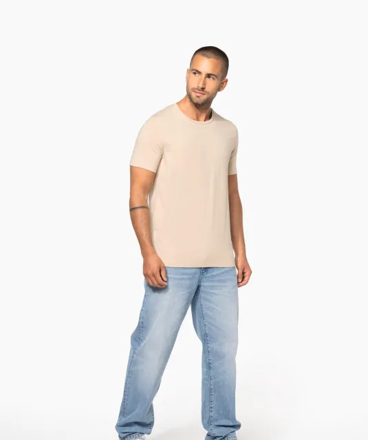 K3012 - T-shirt ronde hals korte mouwen White