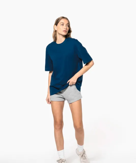 K3008 - Oversized T-shirt korte mouwen uniseks Black