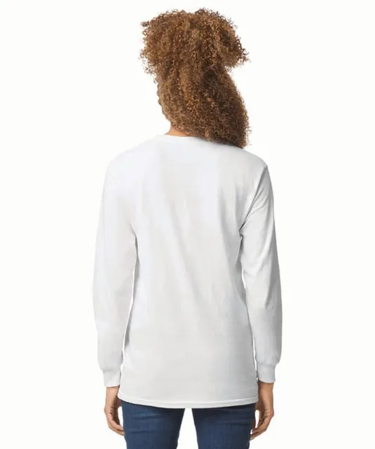 GI2400 - Ultra Cotton™ Classic Fit Adult Long Sleeve T-Shirt White