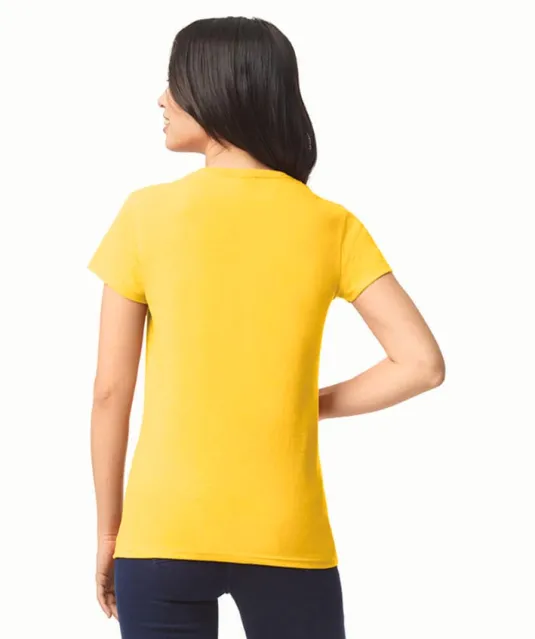GI5000L - Heavy Cotton™Semi-fitted Ladies' T-shirt White
