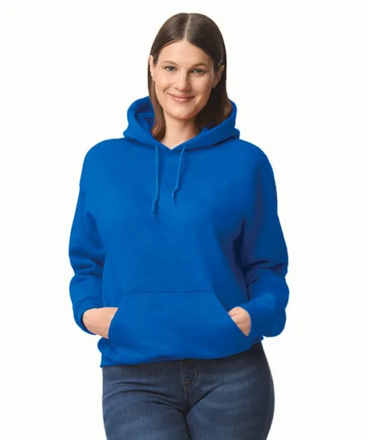 GI12500 - Dryblend® Adult Hooded Sweatshirt® Black