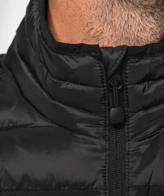 K6113 - Men’s lightweight sleeveless down jacket Black