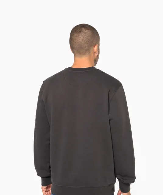 K4025 - Ecologische sweater met ronde hals White