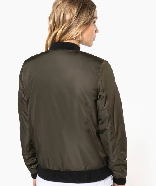 K6123 - Dames bomberjack Black