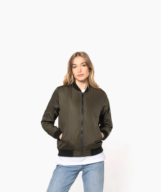 K6123 - Dames bomberjack Black