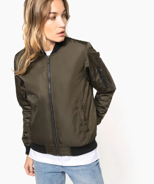 K6123 - Dames bomberjack Black