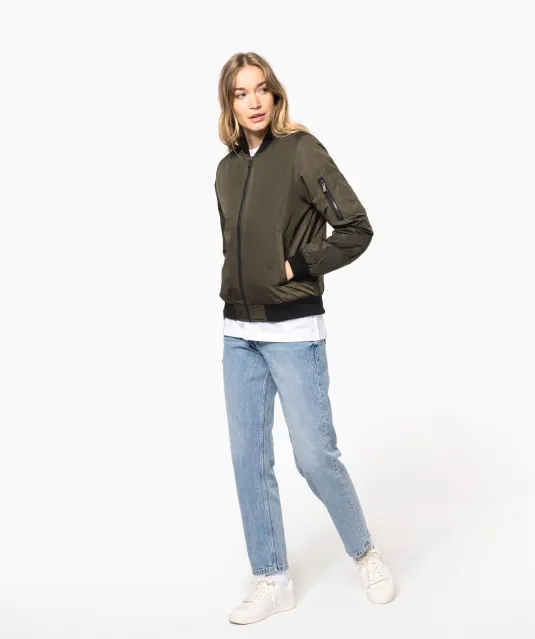 K6123 - Dames bomberjack Black