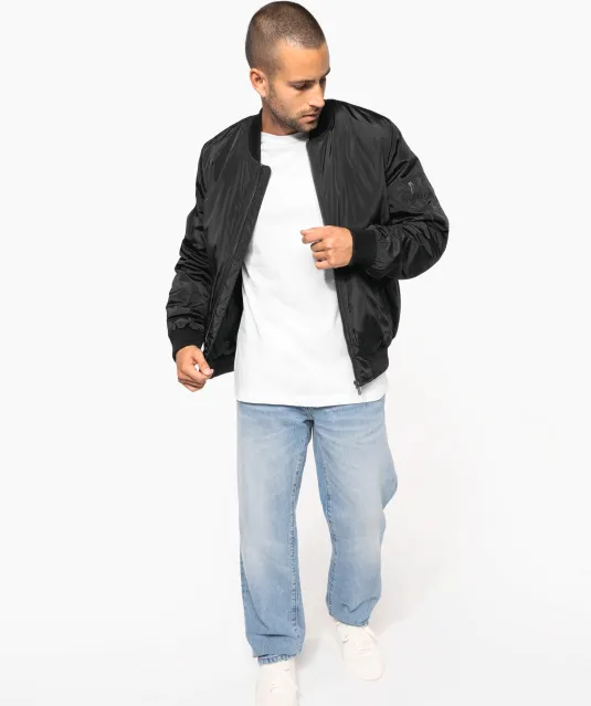 K6122 - Heren bomberjack Black