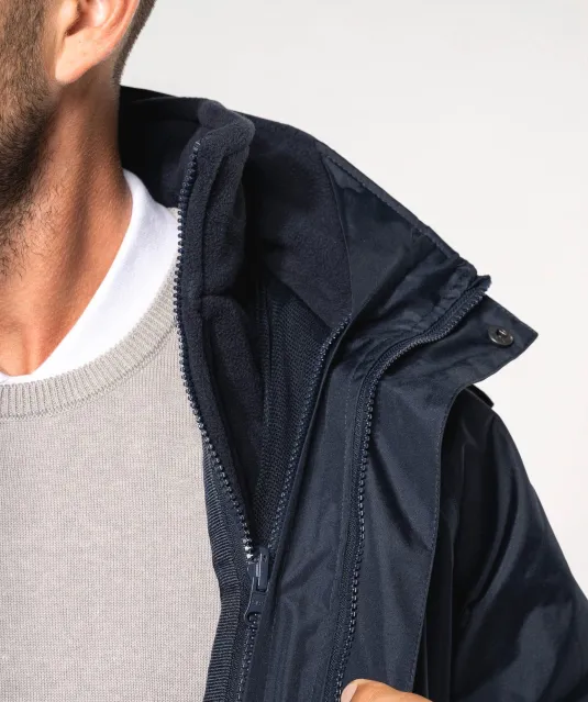 K657 - Parka 3-In-1 Black