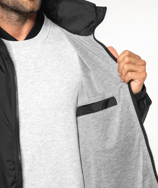 K687 - Gevoerde windbreaker heren Forest Green