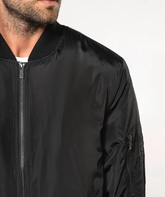 K6122 - Heren bomberjack Black