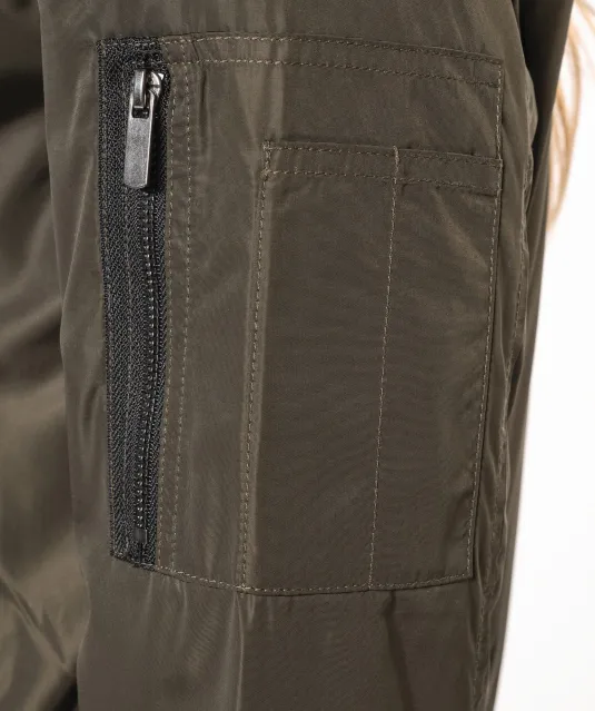 K6123 - Dames bomberjack Black