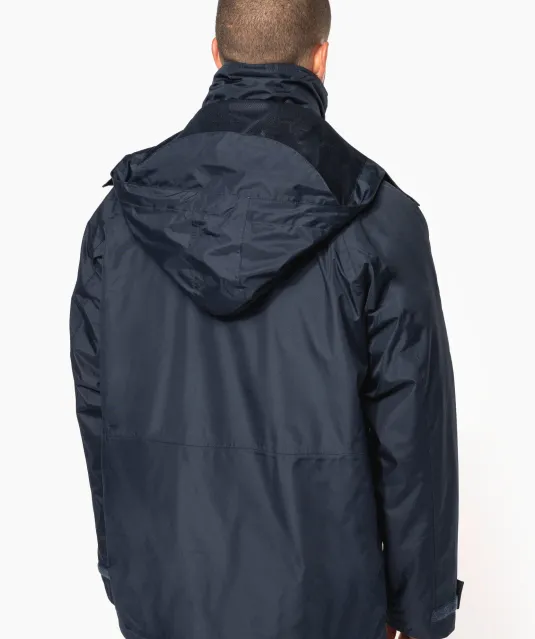 K657 - Parka 3-In-1 Black