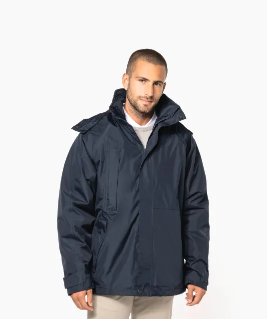 K657 - Parka 3-In-1 Black