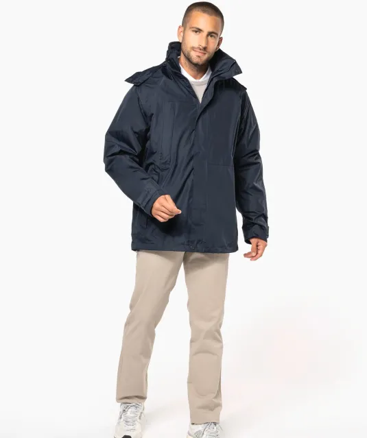 K657 - Parka 3-In-1 Black