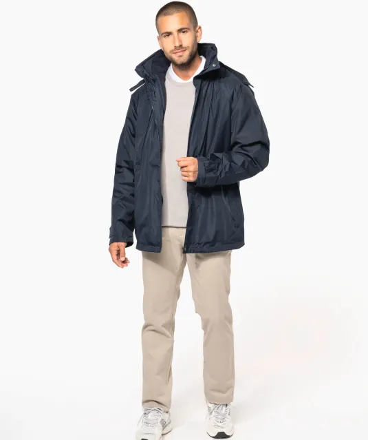 K657 - Parka 3-In-1 Black