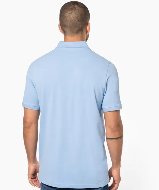 K254 - Piqué-herenpolo korte mouwen White