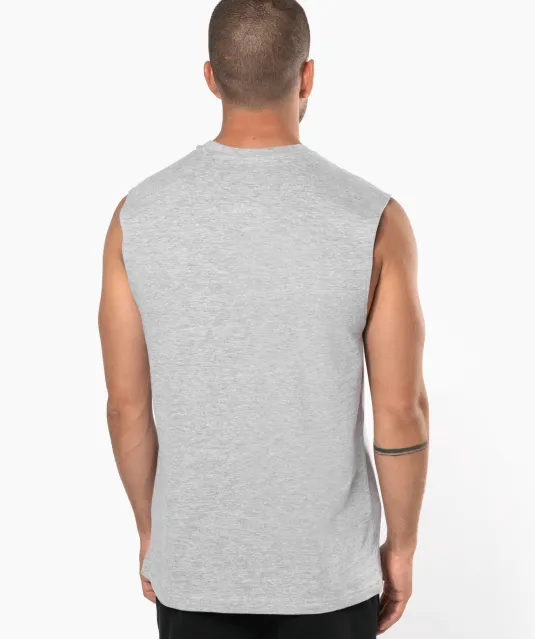 K3022IC - Duurzaam mouwloos heren-T-shirt White