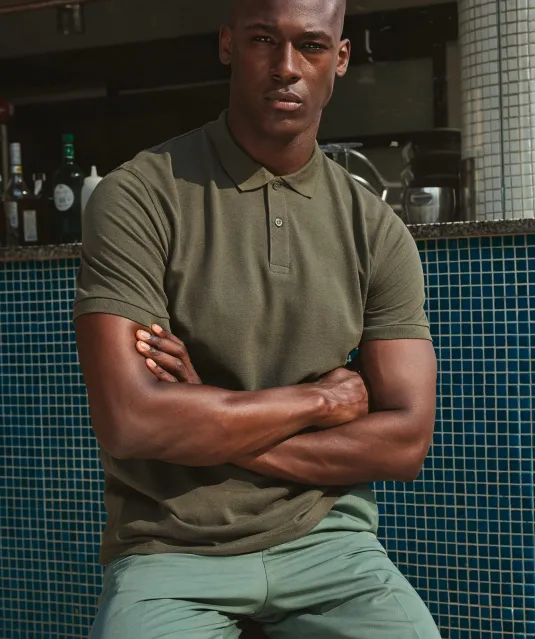 CGPM430 - Men's organic polo shirt Urban Orange