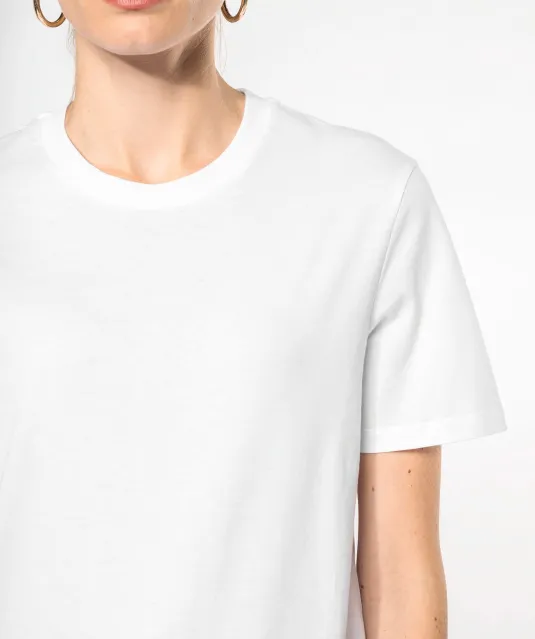 K3036 - T-shirt ronde hals met korte mouwen uniseks White