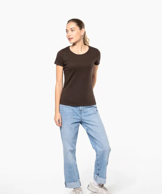 K3026IC - Dames-t-shirt BIO150IC ronde hals White