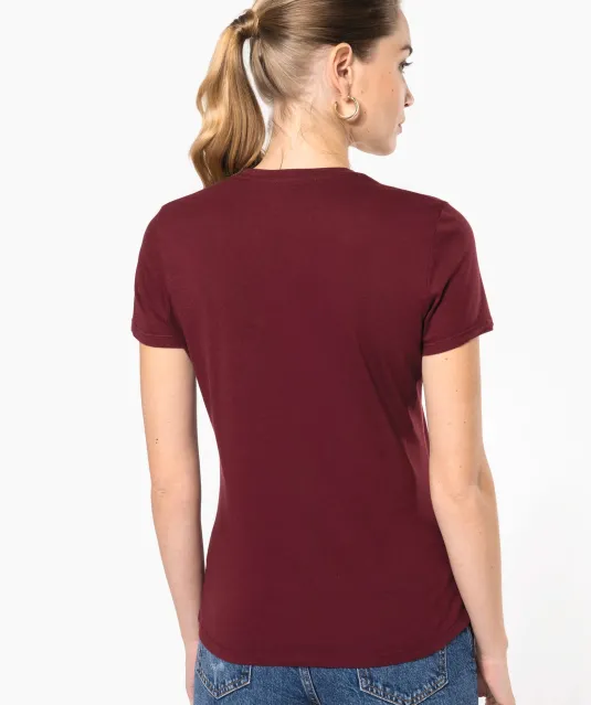 K3029IC - Dames-t-shirt BIO150 IC V-hals White