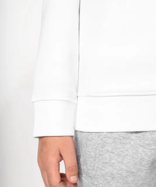 K455 - Kinder sweatvest met capuchon White