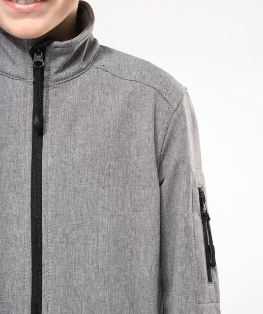 K402 - Kindersoftshelljas Black