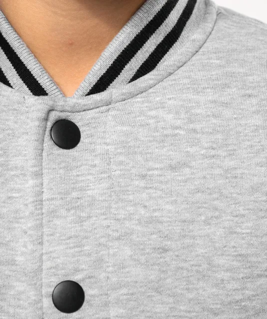 K498 - Kinder college jacket Navy / White