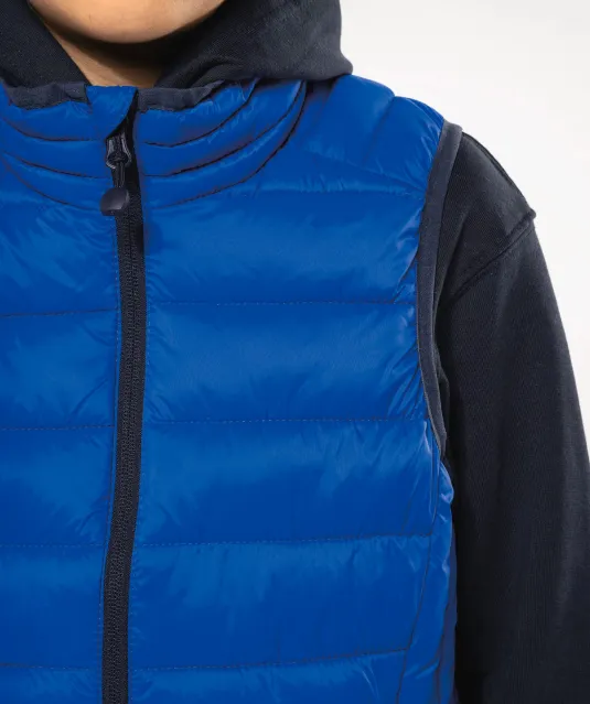 K6115 - Lichte kinder-bodywarmer Black