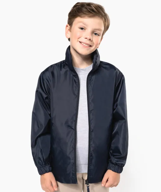K6102 - Kinderwindbreaker White