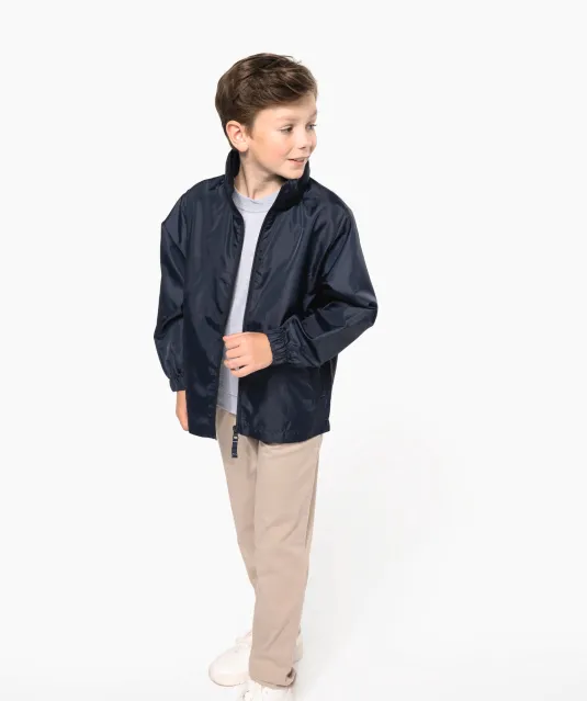 K6102 - Kinderwindbreaker White