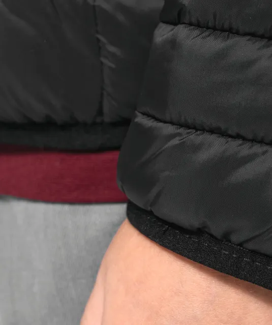 K6112 - Lichte kinderjas met capuchon Black