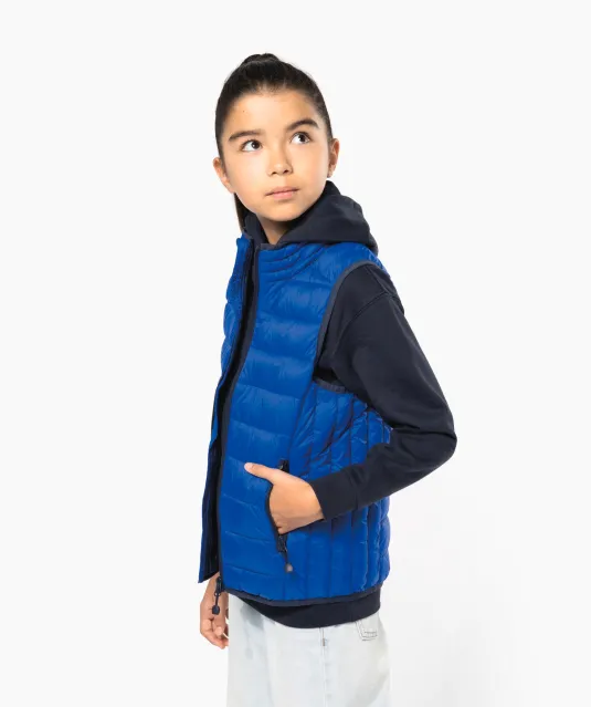 K6115 - Lichte kinder-bodywarmer Black