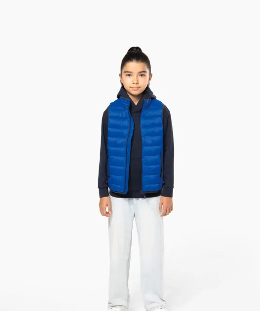 K6115 - Lichte kinder-bodywarmer Black