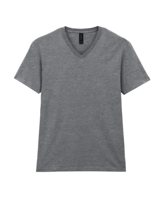 GI64V00 - Softstyle Euro Fit Adult V-neck T-shirt RS Sport Grey