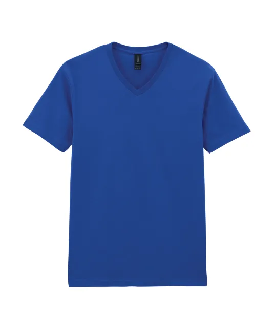 GI64V00 - Softstyle Euro Fit Adult V-neck T-shirt Royal Blue