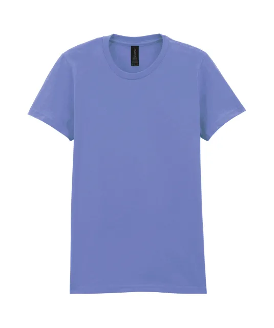 GI65000L - Dames-T-shirt Softstyle Midweight Violet