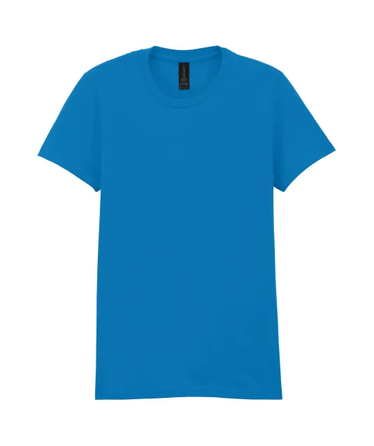 GI65000L - Dames-T-shirt Softstyle Midweight Sapphire