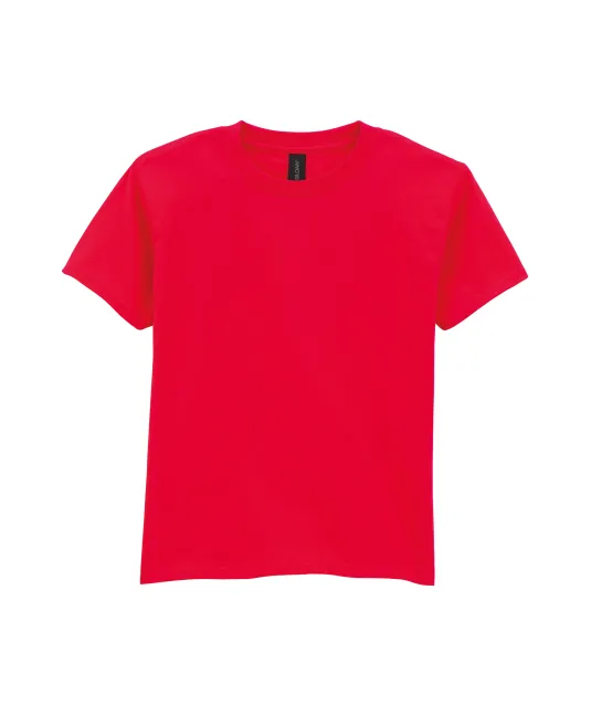 GI65000B - Kinder-T-shirt Softstyle Midweight Red