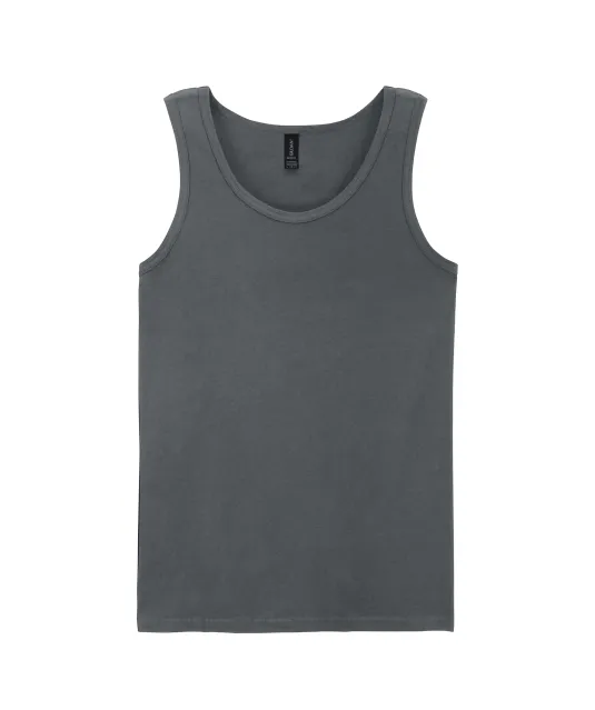 GI64200 - Softstyle® Euro Fit Adult Tank Top Charcoal