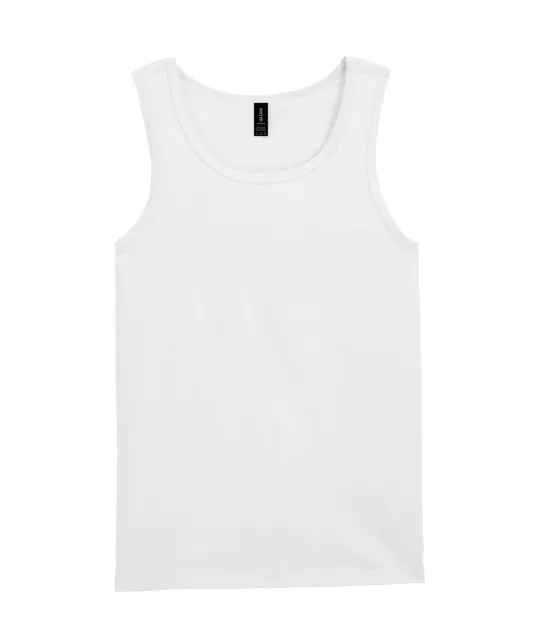 GI64200 - Softstyle® Euro Fit Adult Tank Top White